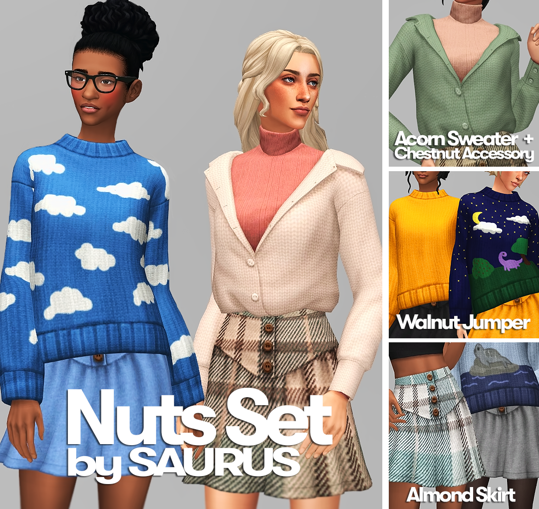 Скриншот мода Сет одежды Nuts Set